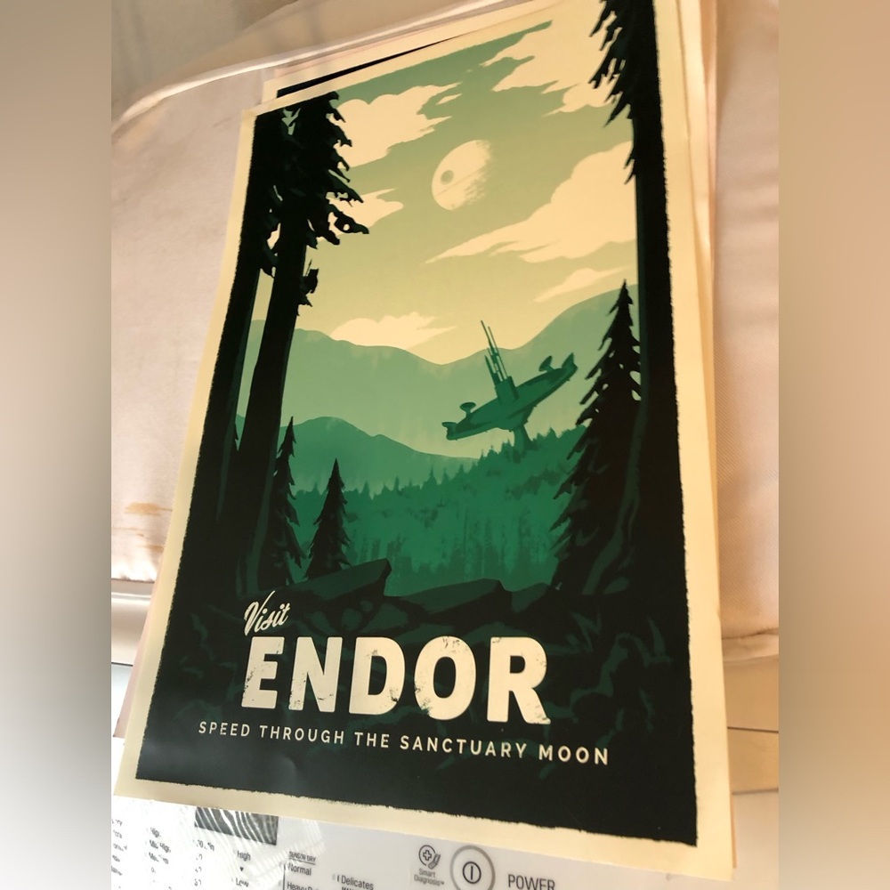 💫Star Wars Endor Poster 812 bundle more posters for better deals